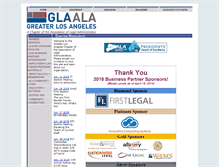 Tablet Screenshot of glaala.org